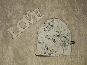 Beanie Kopfumfang 46-48cm "Eukalyptus"